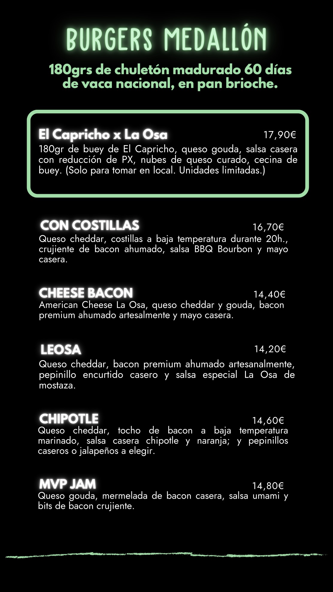 La Osa Handmade Burgers