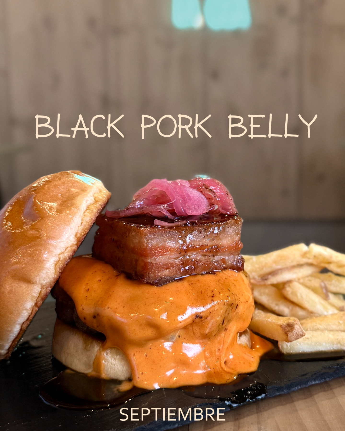 BLACK PORK BELLY